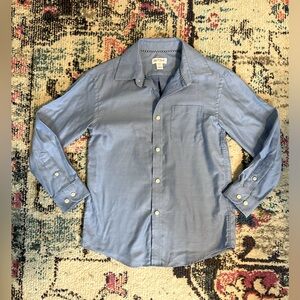 Cat & Jack Boy’s Blue Button Down Longsleeve Shirt